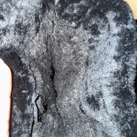 Vintage coach boots sz 8.5 monogram logo black canvas/sherpa  Y2K - NWOT - Picture 12 of 15